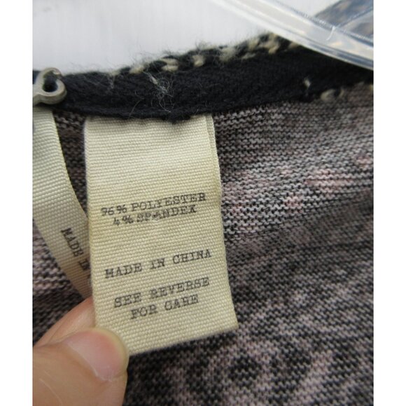 BKE Buckle Sweater Medium Open Cardigan Tunic Tribal Southwestern - Picture 11 of 12